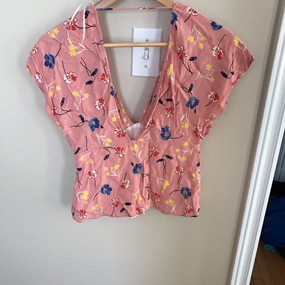 *SALE* Zara floral top - Picture 2 of 3